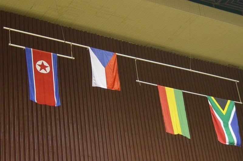 Only one non-Korean gold medal won by Michal Košátko (International Martial Arts Games 2004, DPRK)