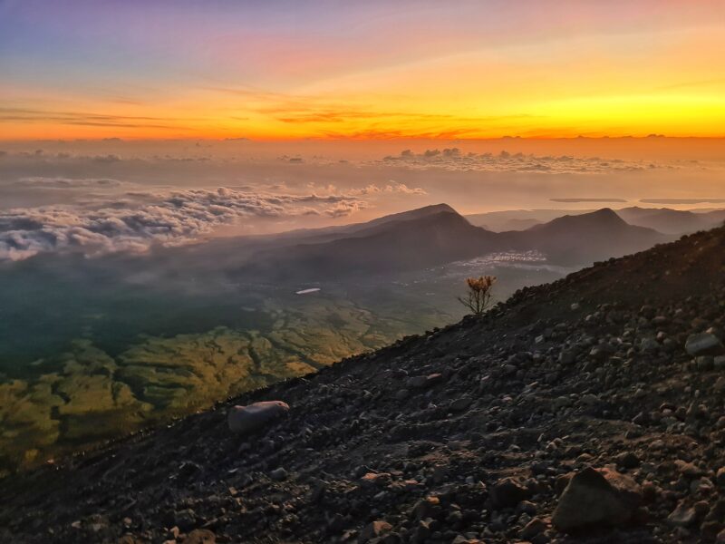 Mt. Rinjani Trek (3726 m), Lombok, Indonesia