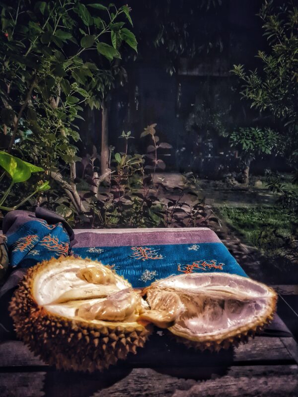Durian dinner in Pemuteran, Bali, Indonesia