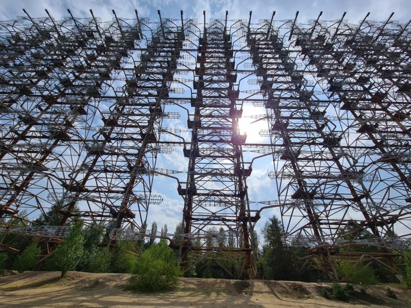 Duga radar, Chernobyl district, Ukraine